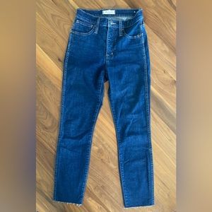 Madewell womens 10” high rise skinny jeans size 24, style H2245